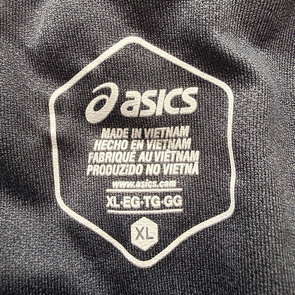 NWT Women's ASICS Athletic Black Patterned Woven Lined Running Shorts Size XL - Picture 8 of 12